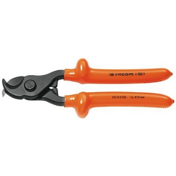絶縁工具 マニュアルケーブルカッター 230mm FACOM