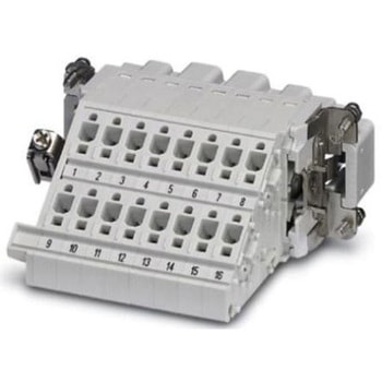 電源アダプタ 16極 16A 500 V ac 1袋 5個入 フエニックス・コンタクト