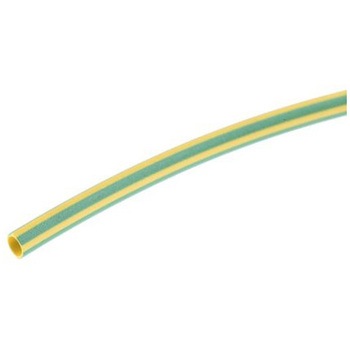 熱収縮チューブ 収縮前 1.5mm 収縮後 0.5mm 緑 1袋 10個入 ヘラマンタイトン(タイトン)