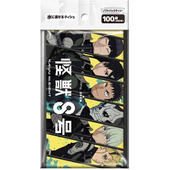 怪獣8号 ソフトパックティシュ ダイレイ