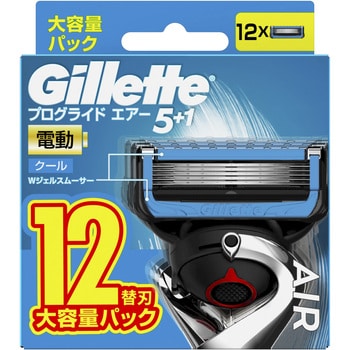 プログライドエアー電動替刃12B Gillette(ジレット) 刃数5P - 【通販モノタロウ】