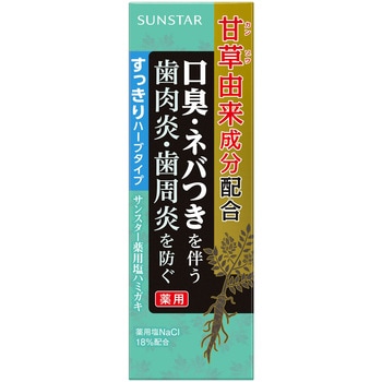 サンスター薬用塩ハミガキ すっきりハーブタイプ サンスター