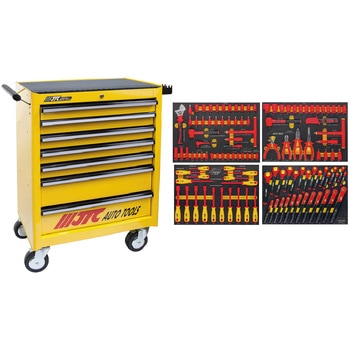 7段工具箱黄色 絶縁工具セット JTC