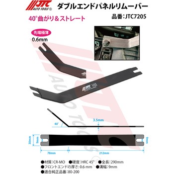 ダブルエンドパネルリムーバー JTC