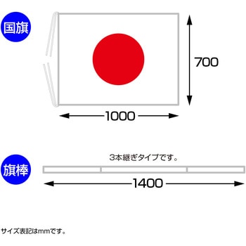 国旗セットD ササガワ