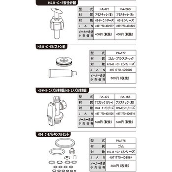 蓄圧式噴霧器 ミスターオート Hs Eシリーズ 工進 手動式噴霧器 通販モノタロウ Hs 401e