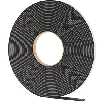 隙間テープEPDMゴムスポンジ 超低反発：長期高復元 高気密タフロングSSF-F粘着テープ付き シナジーワークス