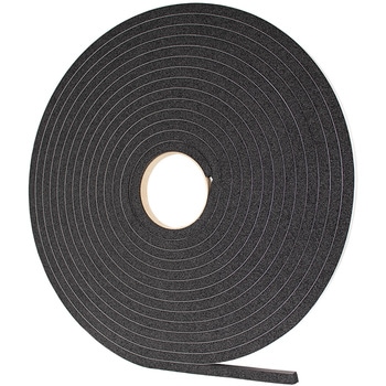 隙間テープEPDMゴムスポンジ 低反発：長期高復元 超高気密タフロングSSF-W粘着テープ付き シナジーワークス