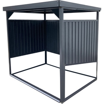 多目的万能物置 ブラック/黒(間口1600×奥行1800mmタイプ) ダイマツ