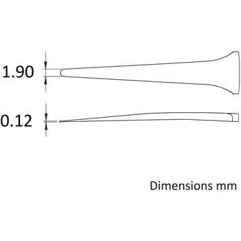チタン製高精度ピンセット Ideal-Tek