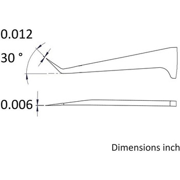 チタン製高精度ピンセット Ideal-Tek