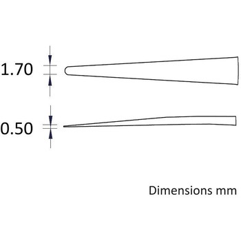 チップ交換式 ESDステンレスピンセット - Ideal-Tek