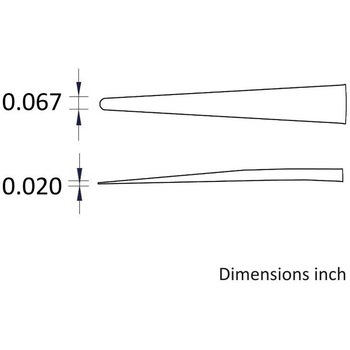 チップ交換式 ESDステンレスピンセット - Ideal-Tek