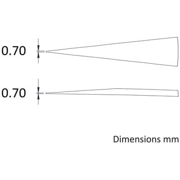 チップ交換式 ESDステンレスピンセット Ideal-Tek