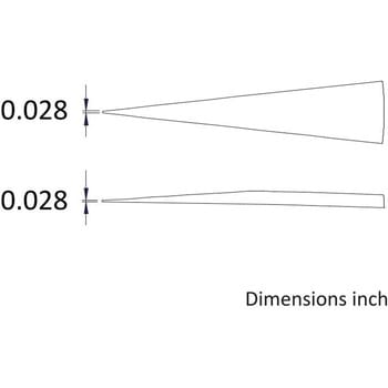 チップ交換式 ESDステンレスピンセット Ideal-Tek