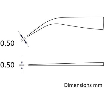 チップ交換式 ESDステンレスピンセット Ideal-Tek