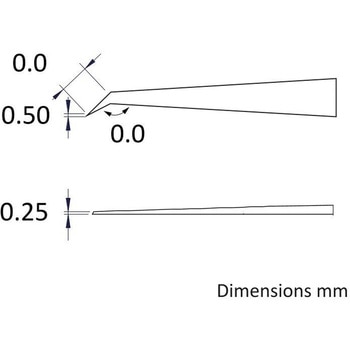 チップ交換式 ESDステンレスピンセット Ideal-Tek