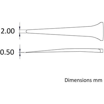 チップ交換式 ESDステンレスピンセット Ideal-Tek