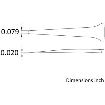 チップ交換式 ESDステンレスピンセット Ideal-Tek