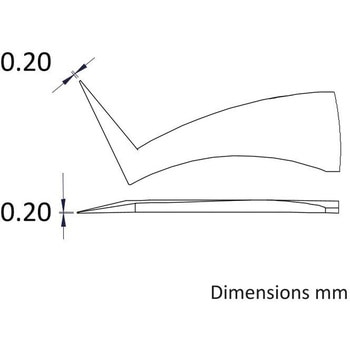 ステンレスピンセット(耐酸/磁) Ideal-Tek