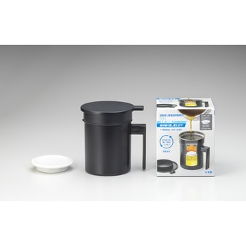 フッ素コート 活性炭油ろ過ポットW 高木金属工業