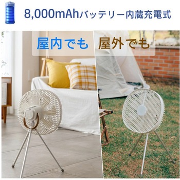 ハニカムパネル採用のアウトドア対応扇風機 Fluke Forest(フルークフォレスト)