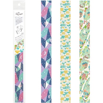 背表紙用 デコレーションシール SeDeco セデコ 日本ノート