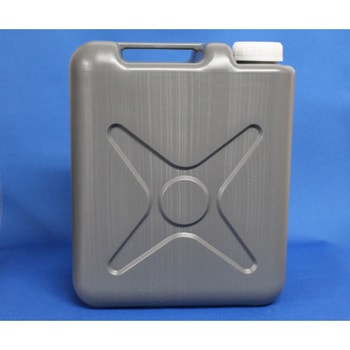 ポリ角容器/グレー 5L 撥水道場