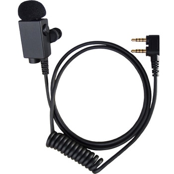 ピン型マイク風防付X10用通話ボタン付 B-EAR