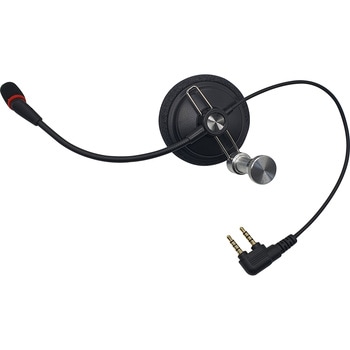 防滴イヤスピーカー3.5 ブームマイク一体型ロングコード右耳用 B-EAR