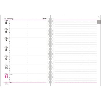 2026 ウィークダイアリー A5 コレクト