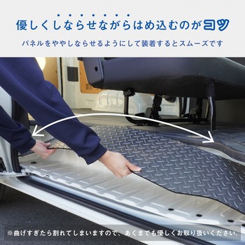 200系ハイエース DX ステップパネル プロダックス