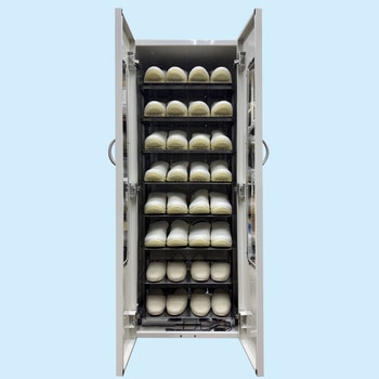 シューズ・安全靴 16足保管 木目調ドア - 東邦歯科産業