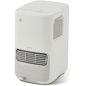 加湿機能付きセラミックファンヒーター ポカプラス siroca