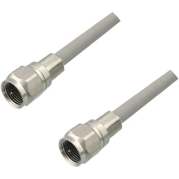 4K8K対応4C用F/F型アンテナケーブル7m(両端F型コネクター)袋入タイプ - マックステル