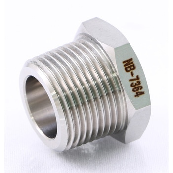 NPT×PT 変換ブッシング SUS304 RoHS指令相当品 アソー