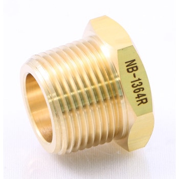 NPT×PT 変換ブッシング C3604 RoHS指令相当品 アソー
