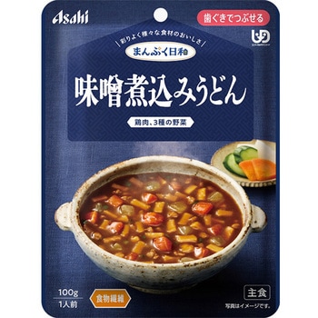 まんぷく日和 味噌煮込みうどん アサヒグループ食品