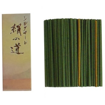 お線香【シルクロード絹の道 ハーフ寸サック入】 丸叶むらた