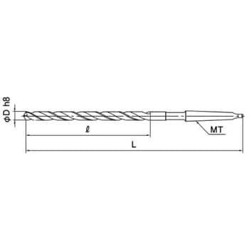 LTD 45X400X600 ハイスロングテーパドリル 三菱マテリアル SKH51製 ホモ処理 直径45mm - 【通販モノタロウ】