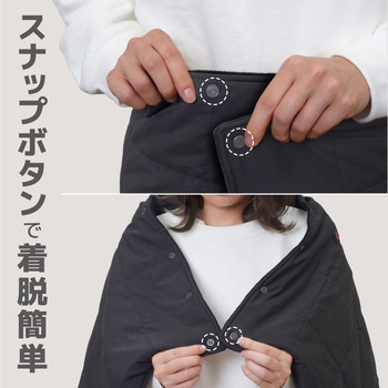 USBヒーター内蔵腰巻ブランケット「ほかまる」 サンコー(電子機器)