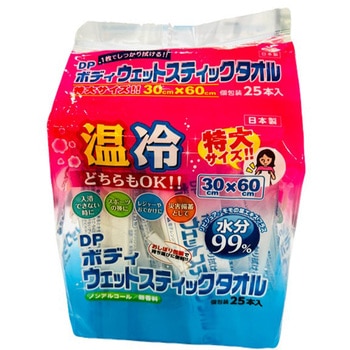 新ボディスティックタオル25包 大一紙工