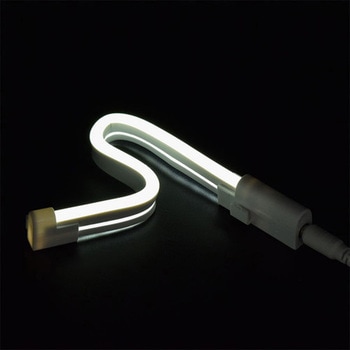 USBネオンチューブライト20cm ホワイト JTT