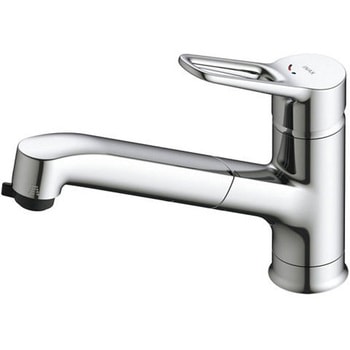 キッチン用 シングルレバー混合栓 ワンホールタイプ ハンドシャワー付 INAX(LIXIL)