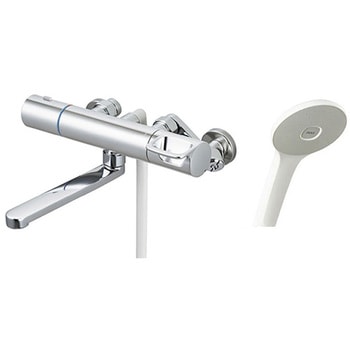 サーモスタット式シャワーバス水栓 エコアクアシャワー(樹脂ホワイト) INAX(LIXIL)