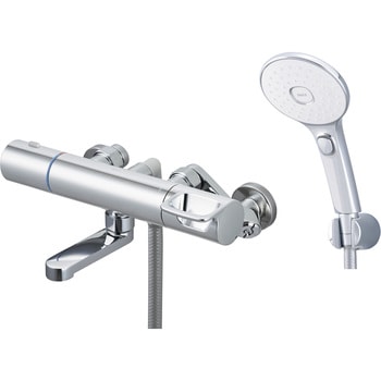 サーモスタット付シャワーバス水栓 洗い場専用 エコアクアスイッチシャワー(めっき) INAX(LIXIL)