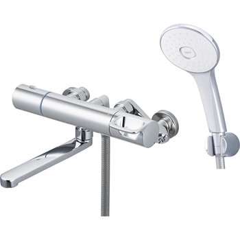 サーモスタット式シャワーバス水栓 エコアクアシャワー(めっき) INAX(LIXIL)