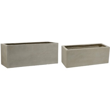 E001-RE6080S-WHT 「GRITTE」 グリッテ 石調FRPプランター (長角) 住まいスタイル 66284009