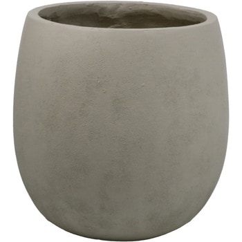 E001-BA300WHT 「GRITTE」 グリッテ 石調FRPプランター (ドロップ型) 住まいスタイル 66284106