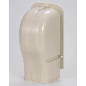 ウォールカバー エアコン配管用 オーム電機